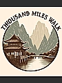 Thousand Miles Walk Novel Cover