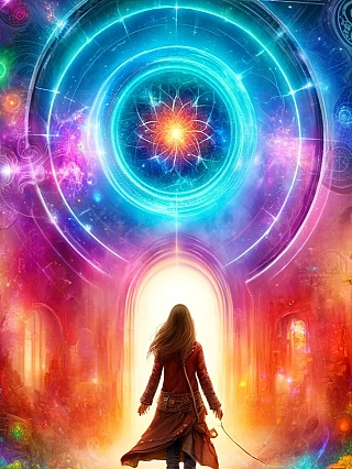 Ava in The Nexus Realm Novel Cover