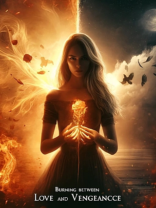 Burning Between Love and Vengeance Novel Cover