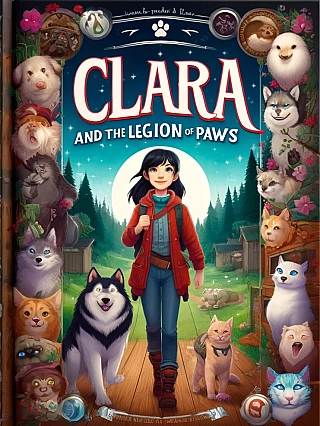 Clara and the Legion of Paws Novel Cover