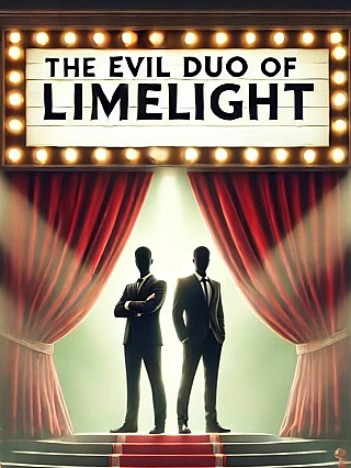 Evil Duo of Limelight Novel Cover