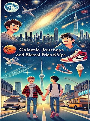 Galactic Journeys and Eternal Friendships Novel Cover