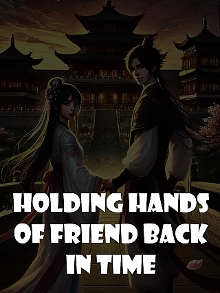 Holding Hands of Friend Back In Time Novel Cover