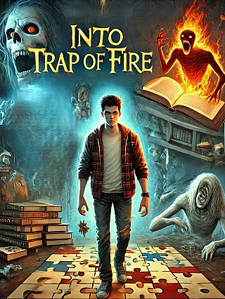 Into Trap of Fire Novel Cover