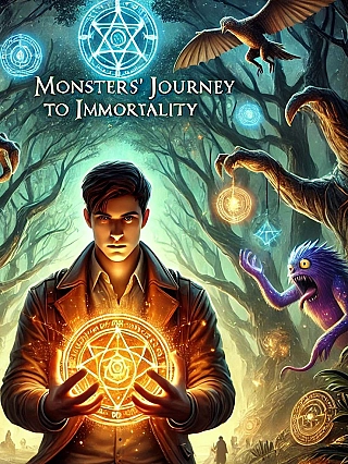 Monsters' Journey to Immortality Novel Cover