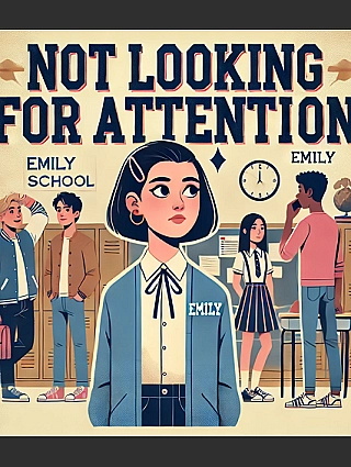 Not Looking for Attention Novel Cover