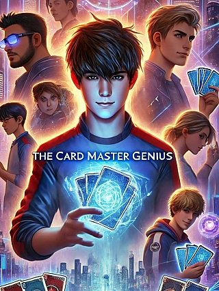 The Card Master Genius Novel Cover