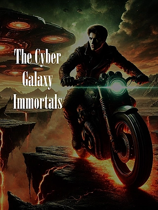 The Cyber Galaxy Immortals Novel Cover