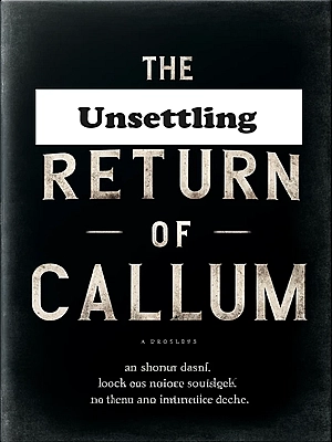 The Unsettling Return of Callum Xia Novel Cover