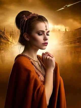 Time-Woven Heartstrings Novel Cover